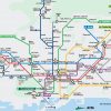 Plànol de la xarxa de metro de Barcelona